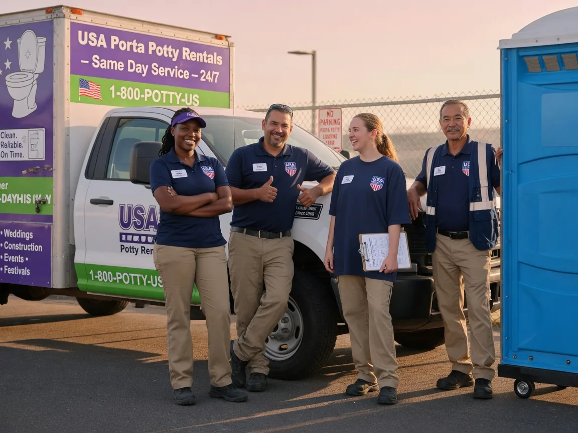 Porta Potty Rental company in Cherryville, NC